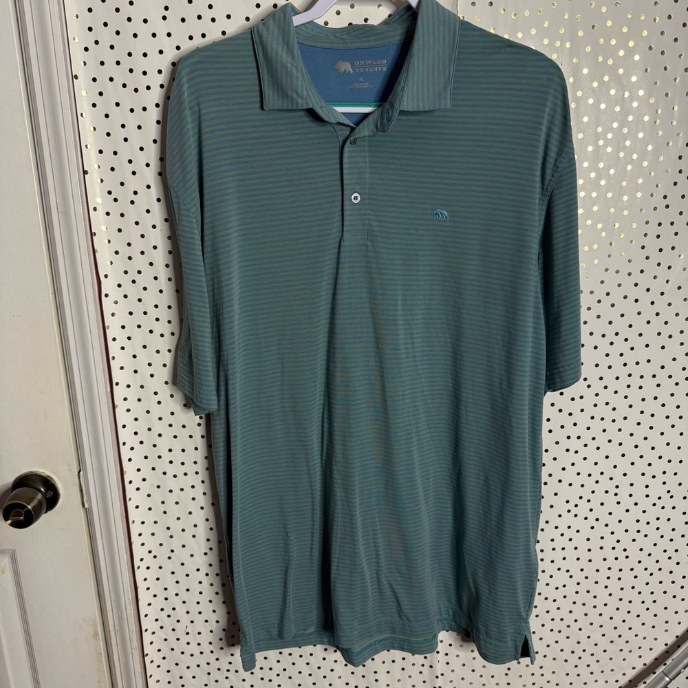 Onward Reserve Men's Striped Polo Shirt